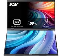 Acer PD163Qbmiuux Monitor Portátil Dual 15.6" LED IPS FullHD
