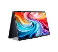 Acer PD3, Monitor Doble Plegable y Portátil, PD163QT, Función Táctil, IPS, Full HD, 250 cd/m², Negro