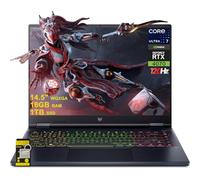 acer Predator Helios Neo 14 Gaming AI PC Laptop 14.5 pulgadas WQXGA (2560 x 1600) 120Hz (100% sRGB, G-SYNC) Intel 16-core Ultra 7 155H 16GB RAM 1TB SSD GeForce RTX 4070 RGB retroiluminado Win11 ICP