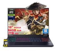 Acer Predator Helios Neo 16S AI Gaming Laptop de 16 pulgadas WQXGA OLED 240Hz (100% DCI-P3) Intel 24-core Ultra 9 275HX 64GB DDR5 2TB SSD GeForce RTX 5070 Ti DLSS4 (hasta 992 tapas AI) Win11Pro ICP