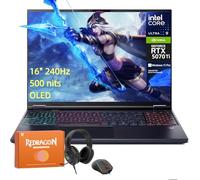 acer Predator Helios Neo 16S AI Gaming Laptop, Intel Core Ultra 9 275HX hasta 13 NPU Tops, GeForce RTX 5070Ti 12GB GDDR7, 40.6 cm 240Hz 500 nits OLED, 64GB DDR5, 4TB SSD, Windows 11 Pro, W/REDRAGON