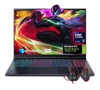 acer Predator Helios Neo 16S AI Gaming Laptop, NVIDIA GeForce RTX 5070Ti GDDR7, Intel Core Ultra 9 275HX, OLED de 16 pulgadas 240Hz, 32 GB DDR5, SSD de 2 TB, teclado retroiluminado RGB, Windows 11 Pro