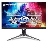 Acer Predator Monitor para juegos | 27 pulgadas UHD 3840 x 2160 IPS | AMD FreeSync Premium | Hasta 320Hz con DFR | Hasta 0.5ms | VESA DisplayHDR400| DCI-P3 90% | Puerto de visualización 1.4 y 2 x HDMI