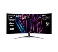 Monitor para juegos Acer Predator X45 (X45bmiiphuzx) 45" UWQHD OLED 113,0 cm (44,5 pulgadas), OLED, 0,03 ms (GTG), 240 Hz DP (Tipo-C)/ 100 Hz HDMI, concentrador USB, 2x HDMI, 1x DP, 1x USB3.1 Tipo-C