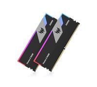 Acer Predator Vesta II RGB DDR5 RAM de 32 GB (16 GBx2) 6000 MHz CL32 PC5-48000, Intel XMP 3.0 AMD Expo Compatible PC5-48000, Negro - BL.9BWWR.378