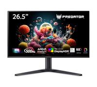 Monitor para juegos Acer Predator X (X27UF5bmiippruzx) 26,5" QHD 67,3 cm (26,5 pulgadas), OLED, 500 Hz, HDR1000, 2xHDMI(2.1) + 2xDP(1.4), altavoces, regulable en altura