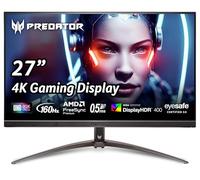 acer Predator XB273K V3bmiiprx Monitor para juegos UHD 3840x2160 de 27 pulgadas | AMD FreeSync Premium | Agile-Splendor IPS 400 | 160Hz Refresh | Hasta 0.5ms | DCI-P3 95% | DisplayHDR 400 | 1 x DP 1.4
