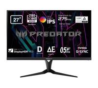 acer Predator XB273U - Monitor Gaming de 27" Wide Quad HD 275 Hz (2560 x 1440, IPS, NVIDIA G-Sync, 400 nits, Tiempo de Respuesta 1ms G2G, HDMI, USB y DisplayPort) - Color Negro