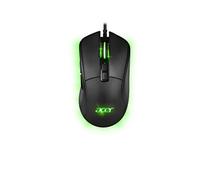 Acer, Ratón Gaming STARLIGHT-GM1000, Material: Caucho, 10 Efectos LED Multicolor, 7 Botones, 10000 PPP, 100 IPS, Cable de 1,7 Metros Recubierto de Tela