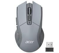 Acer Ratón Inalámbrico 4000 dpi, Wireless Mouse 2.4GHz con 5 Niveles dpi Ajustables, Ratón sin Cables a Pilas, Ratón USB-A para Portátil, PC y Chromebook-Gris
