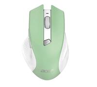 acer Ratón Inalámbrico Ergonómico, 2,4 GHz Wireless Mouse con 3 dpi Niveles Ajustables, Mouse Inalámbrico Ópticode 6 Botones, Funciona con Pilas para portátiles, PC y MacBook-Verde
