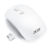 Acer Ratón Inalámbrico Ultrafino, Ratón Inalámbrico Portátil de 2,4 GHz, Wireless Mouse con 800/1200/1600 dpi Ajustable, 4 Botones, ratón inalámbrico Portátil, Surface Pro, MacBook y PC - Blanco