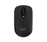 acer Ratón óptico Bluetooth negro | 1000 DPI | PC con Windows y certificado funciona con Chromebook | Totalmente cubierto en un cuerpo protegido de iones de plata
