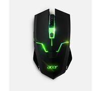 acer, Ratón para Juegos STARK-GM1200, ABS Recubierto de Goma, LED Multicolor, 6 Botones, 6400 dpi, 66 IPS, Cable Revestido de Tela