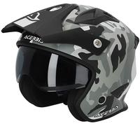 Acerbis Aria 2023 Camo Casco Jet, multicolor, tamaño S para Hombres