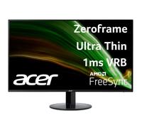 Acer SB241Y Abi 23.8" Full HD (1920 x 1080) VA Zero-Frame Home Office Monitor | AMD FreeSync Technology | Ultra-Thin Stylish Design Vision Care | Low Blue Light | Tilt | HDMI & VGA Ports