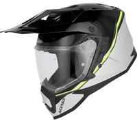 Acerbis Assault Graphic Casco de Enduro, negro mate/amarillo, Talla XL (61/62)