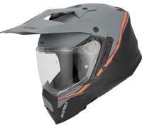Acerbis Assault Graphic Casco de Enduro, negro-naranja, tamaño M para Hombres