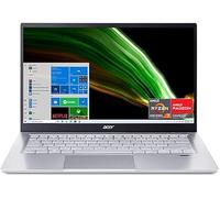 Acer Swift 3 14 pulgadas FHD IPS Laptop 2022, AMD Ryzen 7 5700U, Radeon Graphics, 8 GB DDR4, 256 GB NVMe SSD, teclado retroiluminado, WiFi 6, lector de huellas dactilares, Windows 10 Pro, COU 32 GB
