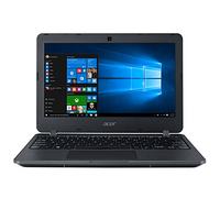 Acer TravelMate B117-M-P994 - Ordenador portatil de 11.6" (Intel Pentium N3710, 4GB RAM, 256GB SSD, Windows 10 Home) Negro [Teclado QWERTZ Aleman]
