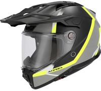Acer ttack, casco de aventura XS female Mate Gris/Negro/Amarillo Neón