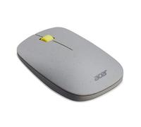 Acer Vero AMR020, Ratón Inalámbrico 2,4 GHz 1200 dpi, Ambidiestro, Gris | Ratón de Ordenador Ergonómico para Zurdos y Diestros, Alcance de 10 m, Pila AA Incluida
