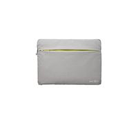 Acer Vero Sleeve, Funda Portátil para Ordenadores y Tablets 15.6", Impermeable, 100% Plástico Pet Reciclado, protección contra Suciedad y Golpes, Bolsillo Frontal Extra - Gris