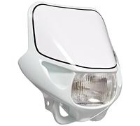 Acerbis 0002694.030 Máscara de Faro Dhh Certified, Blanco