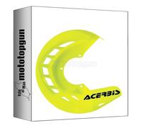 acerbis 0016057.061 + 0023389 tapa de disco x-brake amarillo 2 compatible con rieju mr ranger 250 2021 2022 2023 mototopgun