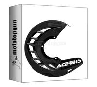 acerbis 0016057.090 + 0017827 tapa de disco x-brake negro compatible con husqvarna te 250 2014 2015 2016 2017 2018 2019 2020 2021 2022 2023 2024 mototopgun