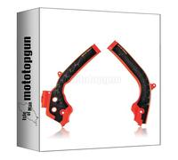 acerbis 0021726.011.016 x-grip protector del marco naranja 2 compatible con ktm exc 250 tpi 2018 2019 mototopgun