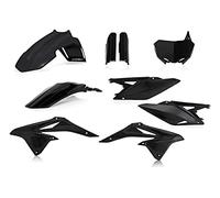 Acerbis 0023079.090 Kit Completo de Carenado de Plástico Apto para Suzuki Rmz 250 2018 Negro