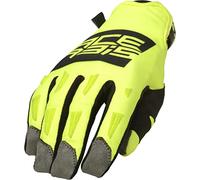 Acerbis 0023419.318.064 WP homologated-Guantes de Motocross, Talla M, Unisex-Adult, Negro/Amarillo, S