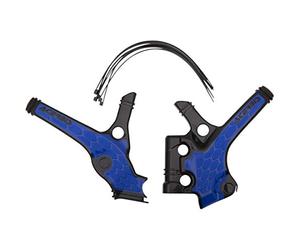 Acerbis 0023677.316 Pareja de Protectores de Chasis X-Grip Apto para Yamaha Yz 85 2019 Negro Azul