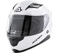 Acerbis 0023681.030.050 Casco Carlino Kid Bianco T50, Unisex-Adult, Blanco, Talla Unica