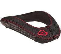 Acerbis 0023931.323 Collar para Niño X-Round, Negro Rojo