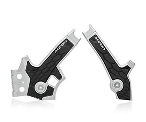 Acerbis 0024288.223 Protectores de Marco X-Grip para Suzuki Dr650Se, 96-20, Gris/Negro