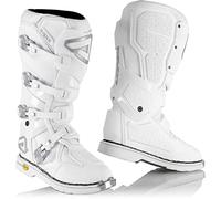 Acerbis 0024289.030.044 Botas de Motocross X-Rock mm, Color Blanco, Talla 44