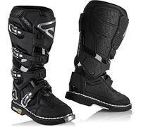 Acerbis 0024289.090.044 Botas de Motocross X-Rock mm, Color Negro, Talla 44