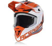Acerbis 0024473.203.068 Linear-Casco de Motocross, Unisex-Adult, Multicolor, Talla Unica