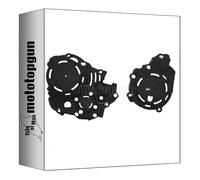 acerbis 0025940.090 protecciones carter x-power negro compatible con honda crf 300 l 2021 2022 2023 2024 mototopgun