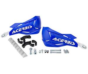 Acerbis 22397.245 - Protectores de mano para moto, azul/blanco, talla única