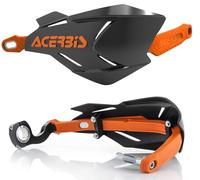 Acerbis X-Factory Guardia de manos, negro-naranja para Hombres