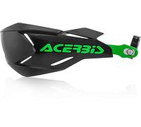 Acerbis X-Factory Guardia de manos, negro-verde para Hombres