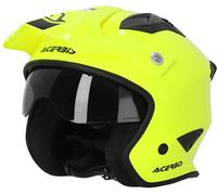 Acerbis Aria 2023 Solid Casco Jet, amarillo, tamaño M para Hombres