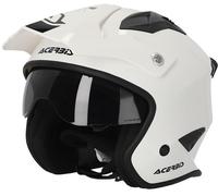 Acerbis Aria 2023 Solid Casco Jet, blanco, tamaño S para Hombres