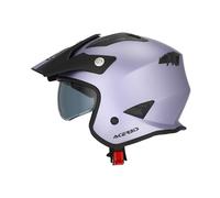 Acerbis Aria Metallic Casco Jet, lila, tamaño XS para Hombres