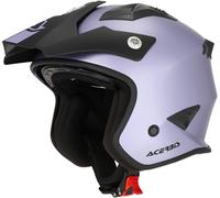 Acerbis Aria Metallic Casco Jet, lila, tamaño 2XL para Hombres