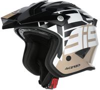 Acer ria Sport Casco Jet, negro-marrón, tamaño M para Hombres