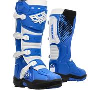 Acerbis Artiglio Botas de motocross, blanco-azul, tamaño 39 para Hombres